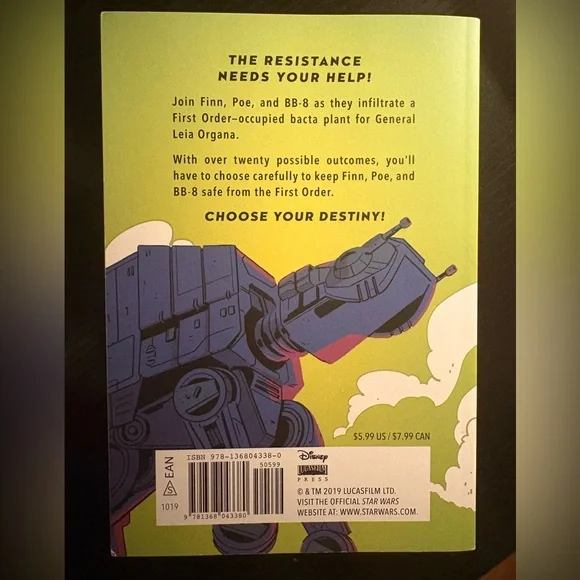 A Finn & Poe Adventure (Star Wars Choose Your Destiny Series) - Picture 2 of 5